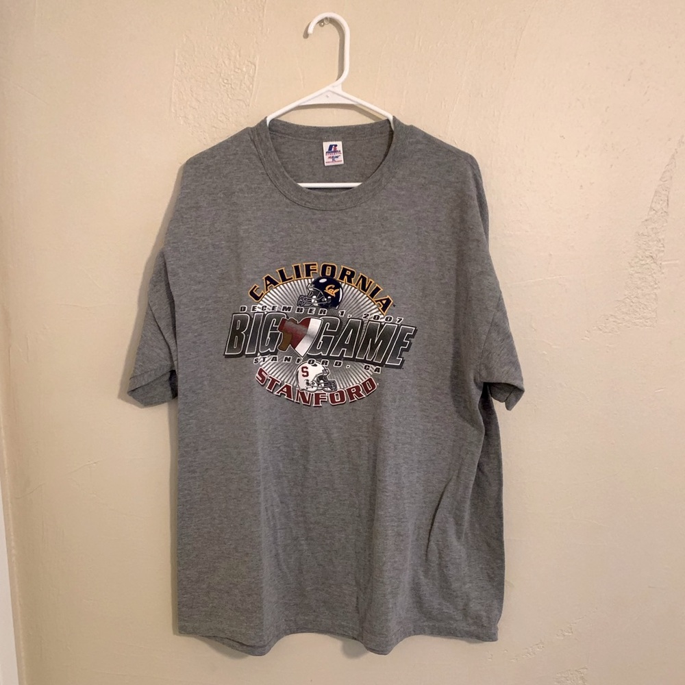 2007 Big Game shirt Cal Stanford